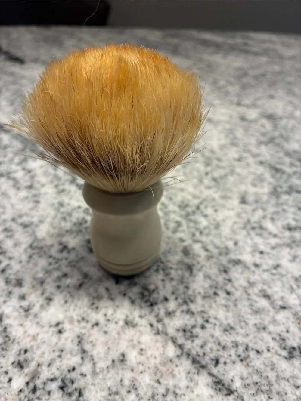 Edwin Jagger porcelain ivory shaving mug with brush